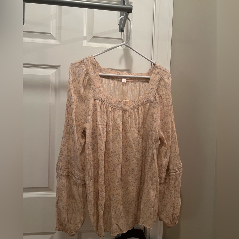 Lauren Conrad sheer blouse